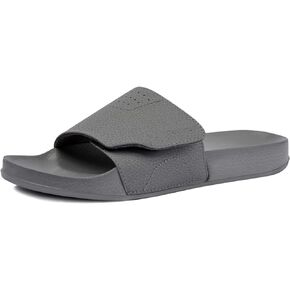 NewDenBer Men's Comfort Slide Sandals Lightweight EVA Rubber Slip on Sandals