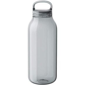Kinto 20393 Water Bottle, 16.9 fl oz (500 ml), Smoke, Lightweight, Compact, Dishwasher Safe