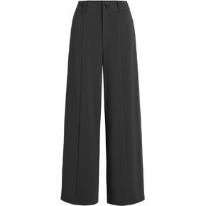 CIDER Solid Wide Leg Trousers