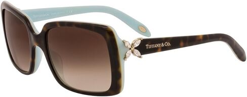 نظارة شمسية تيفاني TF 4047 B 81343B هافانا باللون الأزرق in Kuwait