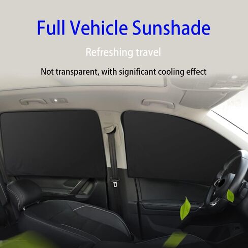 2PCS Car Side Window Sun Shades, Magnetic Car Side Window Sunshade, Front Side Window Sun Shade Blocks Sun, Sun Protection Accessories Universal for Car SUV Truck (Front Seat) in Saudi Arabia