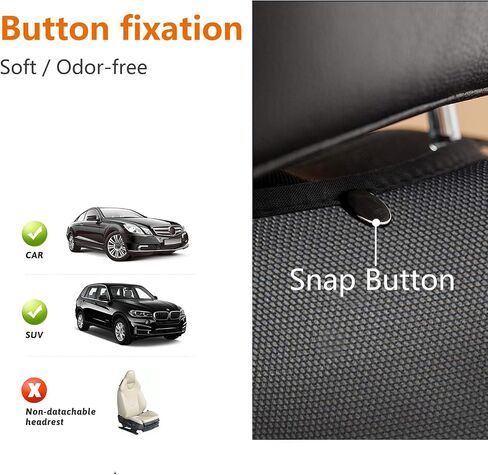 Sojoy Car Seat Covers Set-Full Set Seat Protector Cushions-Universal Fit Four Seasons(Honeycomb Cloth,Black) in Saudi Arabia