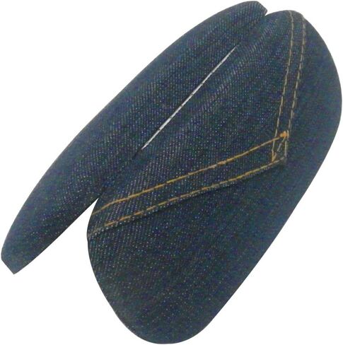 Classical Denim Fabric Coated Sunglasses Case for Medium and Standard Frames in Saudi Arabia