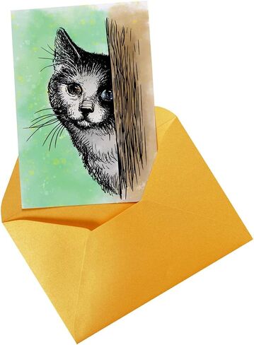Cats Background Clear Stamps for Card Making and Journaling, Kitty Cat Rubber Stamp Wall Door Animal Stamps for Scrapbooking DIY Cards Album Crafts Supplies in Saudi Arabia