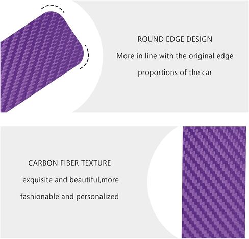 4PCS Car Door Sill Protector with Scraper,Carbon Fiber Car Door Protector Edge Guards for Front Rear Door Sills,Universal Anti-Scratch Car Door Threshold Strips (3D Black) in Saudi Arabia
