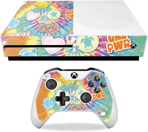 MightySkins Skin for Microsoft Xbox One S - VSCO Girl | Protective, Durable | Easy to Apply, Remove, and Change Styles | Made in The USA in Saudi Arabia