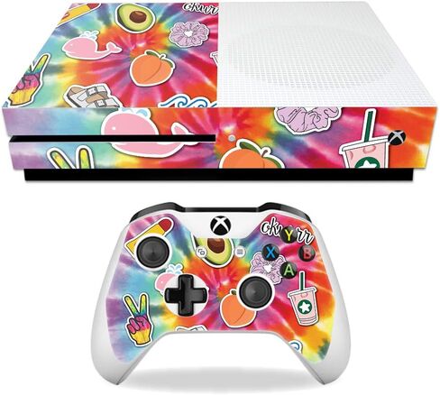 MightySkins Skin for Microsoft Xbox One S - VSCO Girl | Protective, Durable | Easy to Apply, Remove, and Change Styles | Made in The USA in Saudi Arabia