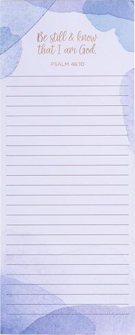 WORLD TRAVELER Eccolo Thimblepress To Do List Notepad, Hydrangea To Do Magnetic Shopping List Pad for Fridge and Home, Lined Message Pad for Kitchen, 100 Pull-Off Sheets (4x10 Inches) in Saudi Arabia