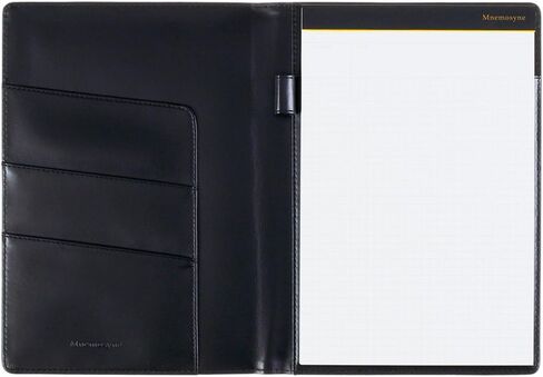 Maruman HN188UA-05 Nemosine Notepad & PU Holder, A5, Grid Ruled, Black in Saudi Arabia
