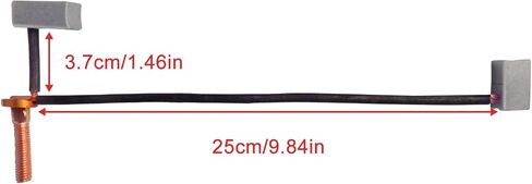 Yamaha G29 Golf Cart Motor Brush Kit Yamaha Brush Replacement Kits Yamaha JU2-H1801-00 (2 pcs) in Saudi Arabia