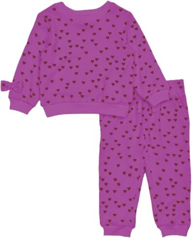 Splendid baby-girls Mini Hearts Sweatshirt Pant SetSweatshirt Set in Saudi Arabia