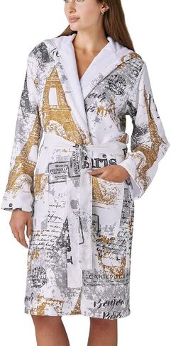 Overstock womens Paris Robe in Kuwait