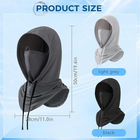 Roadbox Balaclava Face Mask - Breathable UV Sun Protection Full Head Mask Face Cover Hood for Men Women Fishing Outdoors in Saudi Arabia