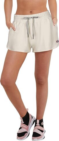 Champion Women's Shorts, Soft Touch, Soft, Comfortable, Soft Shorts for Women, 2.5" in Saudi Arabia