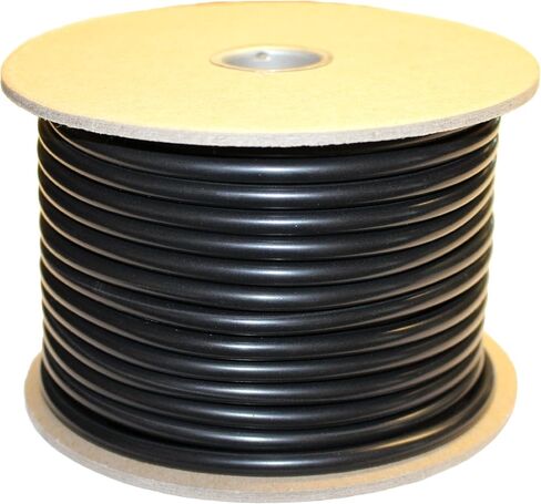 .125'' (1/8" Actual) Buna-N O-Ring Cord Stock, 70A Durometer, 0.125" Thickness, 10' Piece, Black in Saudi Arabia