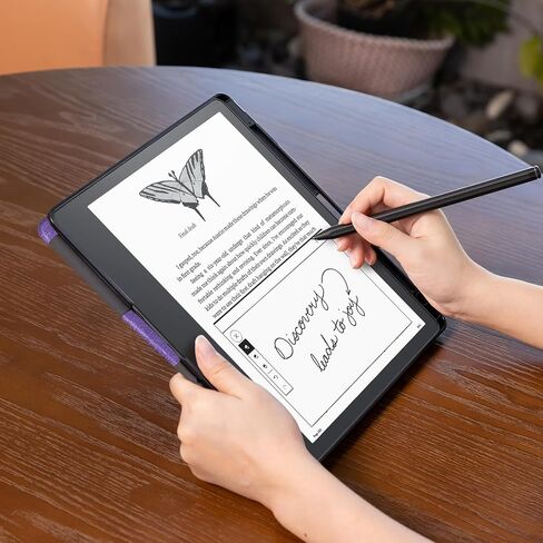 حافظة CoBak لجهاز Kindle Scribe - غطاء جلد PU جديد تمامًا مع ميزة التنبيه التلقائي للنوم لجهاز Kindle Scribe 10.2 بوصة 2022 تم إصداره مع حامل قلم in Saudi Arabia