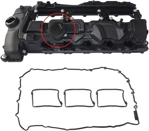 Valve Cover Cap PCV Replacement For BMW 135i 335i 435i 535i 640i X1 X3 X4 X5 X6 N55 3.0L Twin-turbo in Kuwait