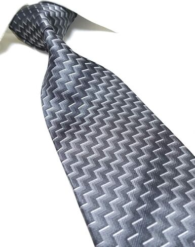 Extra Long Men's Tie Woven Jacquard Silky Necktie XL 63" in Saudi Arabia