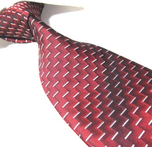 Extra Long Men's Tie Woven Jacquard Silky Necktie XL 63" in Saudi Arabia