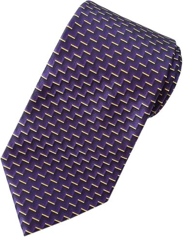 Extra Long Men's Tie Woven Jacquard Silky Necktie XL 63" in Saudi Arabia