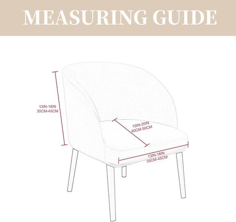 Velvet Dining Room Chair Covers Jacquard Curved Back Mid Century Modern Accent Dining Chair Cover Removable Armchair Cover Protector for Home Decor Banquet (1,Beige) in Saudi Arabia