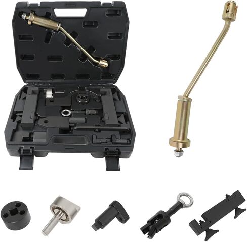 أداة توقيت محرك عمود الحدبات أدوات توقيت محرك البنزين متوافقة مع Land Rover V8 5.0 L V6 3.0L Discovery 4 Jaguar XF XJ 14 قطعة أداة قفل عمود الحدبات مع أداة الحاقن in Kuwait