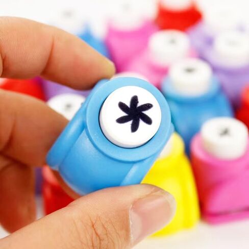 8pcs Craft Hole Punch Shapes Set, Craft Printing Shaper Puncher for Crafts, Scrapbooking, Card Making, Arts Crafts Punchers Supplies in Saudi Arabia