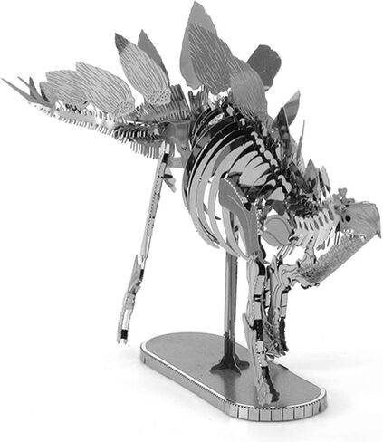 Metal Earth Stegosaurus Skeleton 3D Metal Model Kit Bundle with Tweezers Fascinations in Saudi Arabia