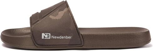 NewDenBer Men's Comfort Slide Sandals Lightweight EVA Rubber Slip on Sandals in Kuwait