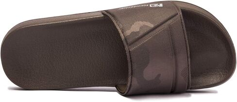 NewDenBer Men's Comfort Slide Sandals Lightweight EVA Rubber Slip on Sandals in Kuwait