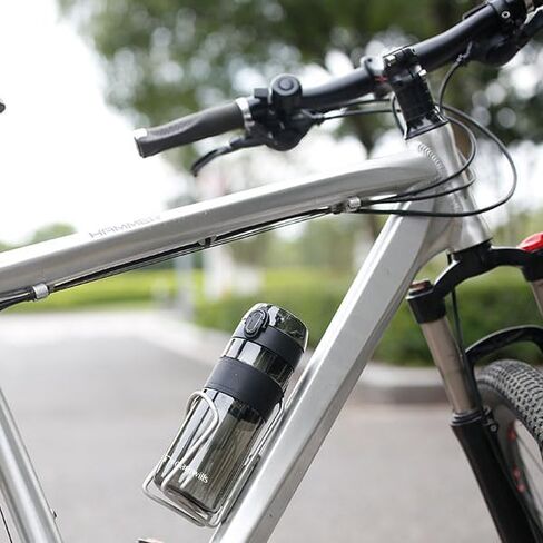 Filtered Water Bottle W/NSF Certified Water Filter Straw Elements Reduce 99.9% of Chlorine, Taste & Odor, BPA Free Plastic for Travel, Sports, Hiking, Camping, Biking and Fitness, 17oz in Kuwait