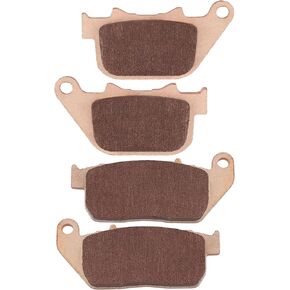 وسادات الفرامل الأمامية والخلفية لـ Harley Davidson Sportster 1200 883 XL1200C XL883 2004-2013، XL 1200 L Sportster Low 2007-2011 معدن ملبد in Kuwait