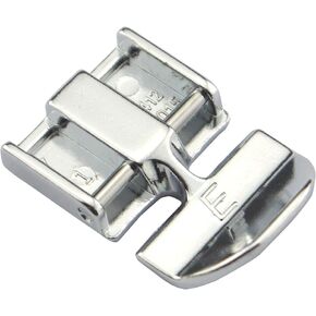 ZIGZAGSTORM 4128015-45 Snap on Zipper Presser Foot (E) for Viking D,1,2,3,4,5,6,7 Sewing Machine ALT:4123226-01, 4123805-45, 4123805-01 4128015-45