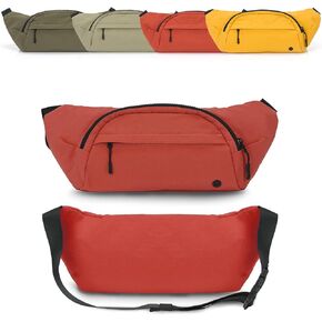 Purevave Fashion Waist Pack, Fanny Pack, Crossbody Bag and Sling for Girls, Women (Yellow)