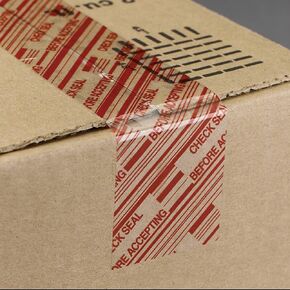 VPTAPE 3 Inch x 110 Yards Pre-Printed Packing Tape, 2.2 Mil Thick, 24 Pack for Packaging, Shipping, Moving, Home and Office (24 Pack, Blue-"If Seal Has Been Broken Check Contents")