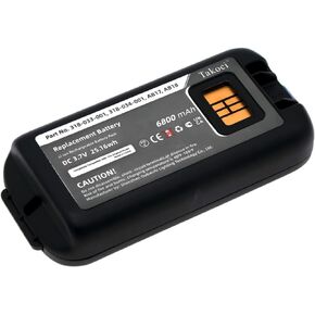6800mAh 318-034-001 AB17 AB18 Battery Replacement for Honeywell Intermec CK3 CK3X CK3A CK3C CK3C1 CK3N CK3N1 CK3R EDA60K/EDA61K Barcode Scanner