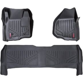 Rough Country Floor Mats for 2012-2016 Ford Super Duty | Crew Cab - M-51223