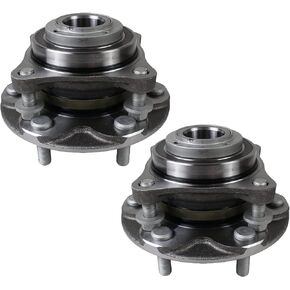 Autoround 2-Pack 2WD Front Wheel Bearing and Hub Assembly 950-004 fits for Toyota Tacoma 05-15 / 4Runner 03-16 / FJ Cruiser 07-09 RWD, 6 Lugs