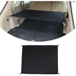 Car Premium Divider Curtains, Privacy Shades for Car Camping for Nissan Pathfinder 2013 2014 2015 2016 2017 2018,Car Rear Trunk Partition Curtain Accessories