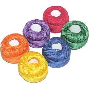 Presencia Pearl Cotton Size 12 Thread Sampler Pack Crayon