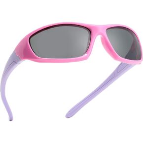 نظارات شمسية رياضية مستقطبة من Pro Acme Kids للأولاد والبنات غير قابلة للكسر TR90 بإطار مرن للشباب لركوب الدراجات in Kuwait