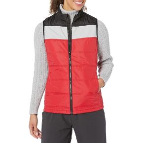 CBUK Women's Thaw Insulated Packable Wind Resistant Colorblock Vest