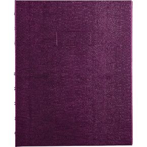 Blueline NotePro™ Executive Notebook, Indexing System, Refillable, Hard Cover, 9.25" x 7.25", 150 Ruled Pages, Grape (A7150.RAS)
