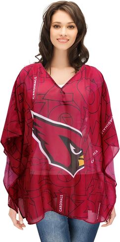 Littlearth NFL Arizona Cardinals Caftan, Team Color, One Size Fits Most Fans in Saudi Arabia