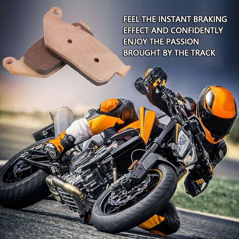 وسادات الفرامل الأمامية والخلفية لـ Harley Davidson Sportster 1200 883 XL1200C XL883 2004-2013، XL 1200 L Sportster Low 2007-2011 معدن ملبد in Kuwait