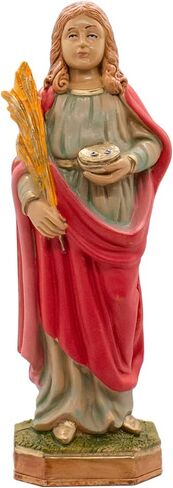 6" Holy Saint Figurine Statue | Religious Home Decoration | Great Catholic Gift for Baptism, First Holy Communion, Confirmation, and Housewarming | Made in Italy (St. Rocco) in Saudi Arabia