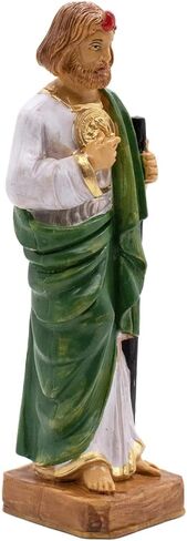 6" Holy Saint Figurine Statue | Religious Home Decoration | Great Catholic Gift for Baptism, First Holy Communion, Confirmation, and Housewarming | Made in Italy (St. Rocco) in Saudi Arabia