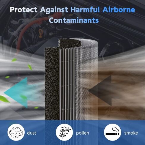 فلتر هواء المحرك KEDAKEJI، (CA9360) فلتر هواء المحرك متوافق مع تويوتا كامري هايلاندر سيينا سولارا (04-08)، لكزس ES300 ES330 RX330 RX350 in Kuwait