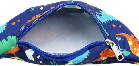 Kids Baby Boys Girls Fanny Pack Cartoon Dinosaur Purse Waist Pack Belt Bum Bag for Travel,Hiking,Sports (B-Green) in Saudi Arabia