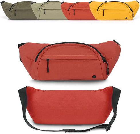 Purevave Fashion Waist Pack, Fanny Pack, Crossbody Bag and Sling for Girls, Women (Yellow) in Saudi Arabia